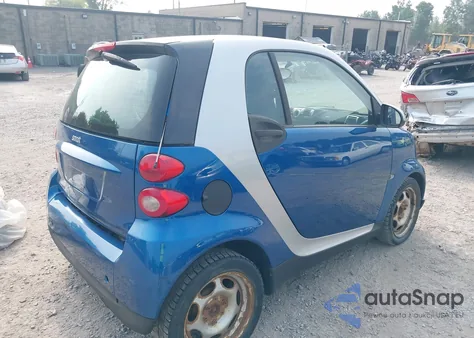 2008 Smart Fortwo Passion/Pure from USA, damaged, VIN WMEEJ31X48K178964